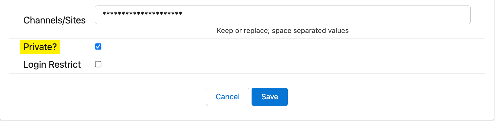 Salesforce-Commerce-Credentials-Set-As-Private