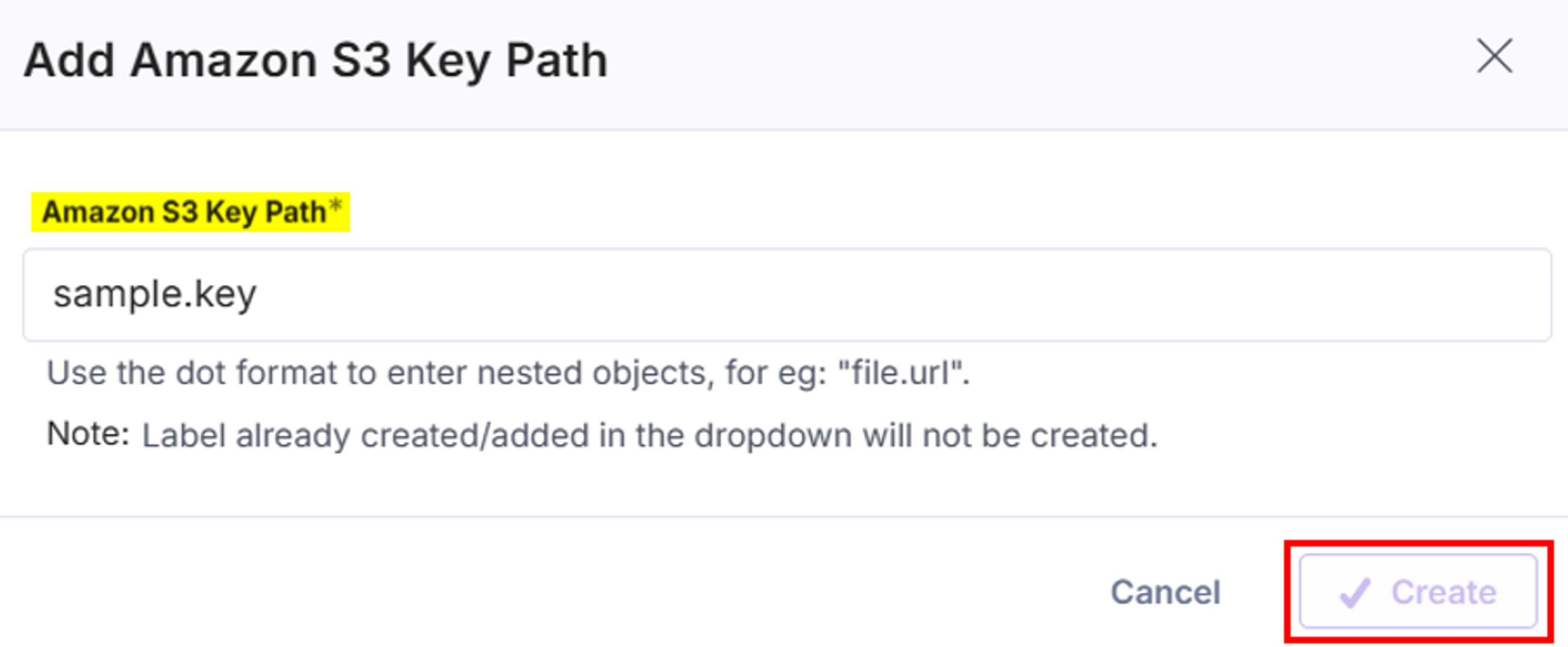Amazon-S3-Add-New-Key
