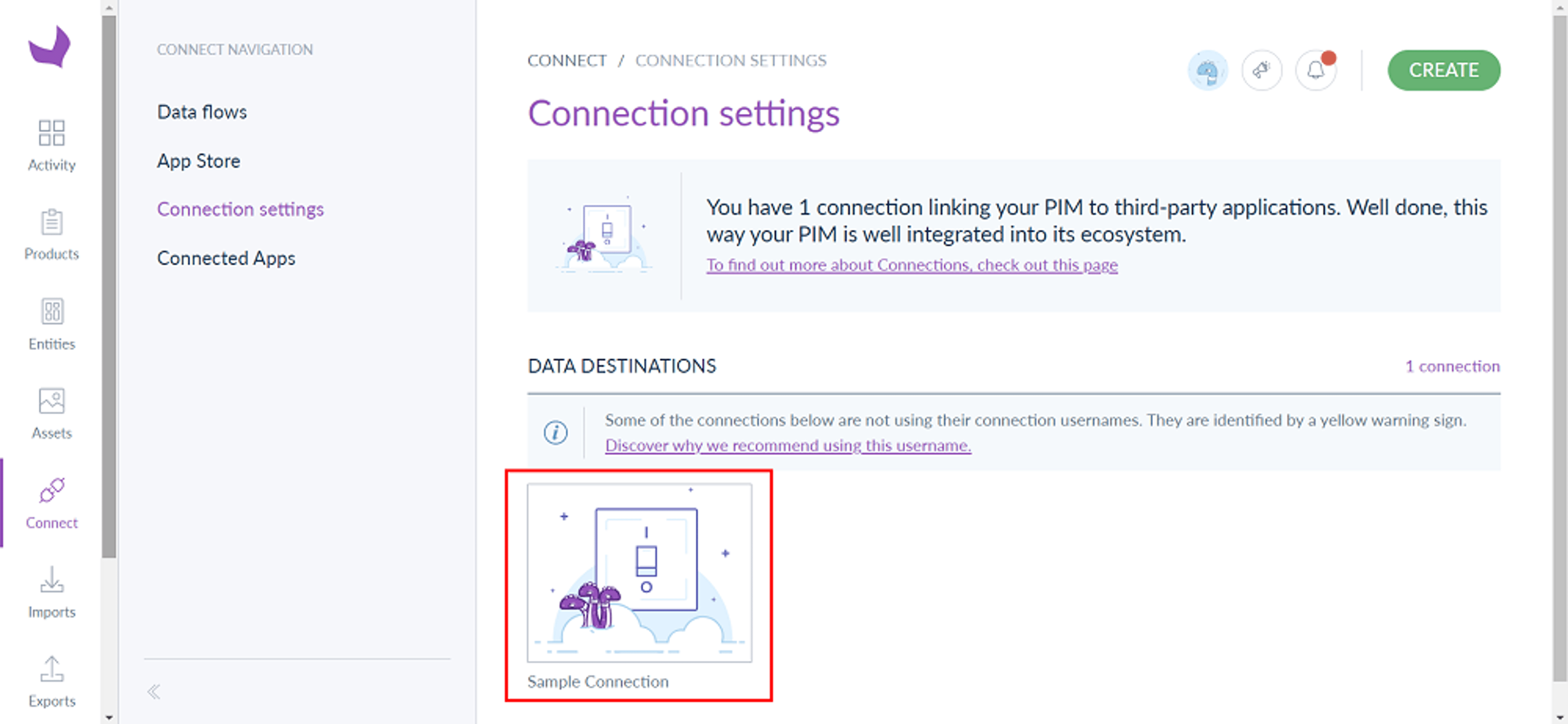 Akeneo-Account-Connection-View
