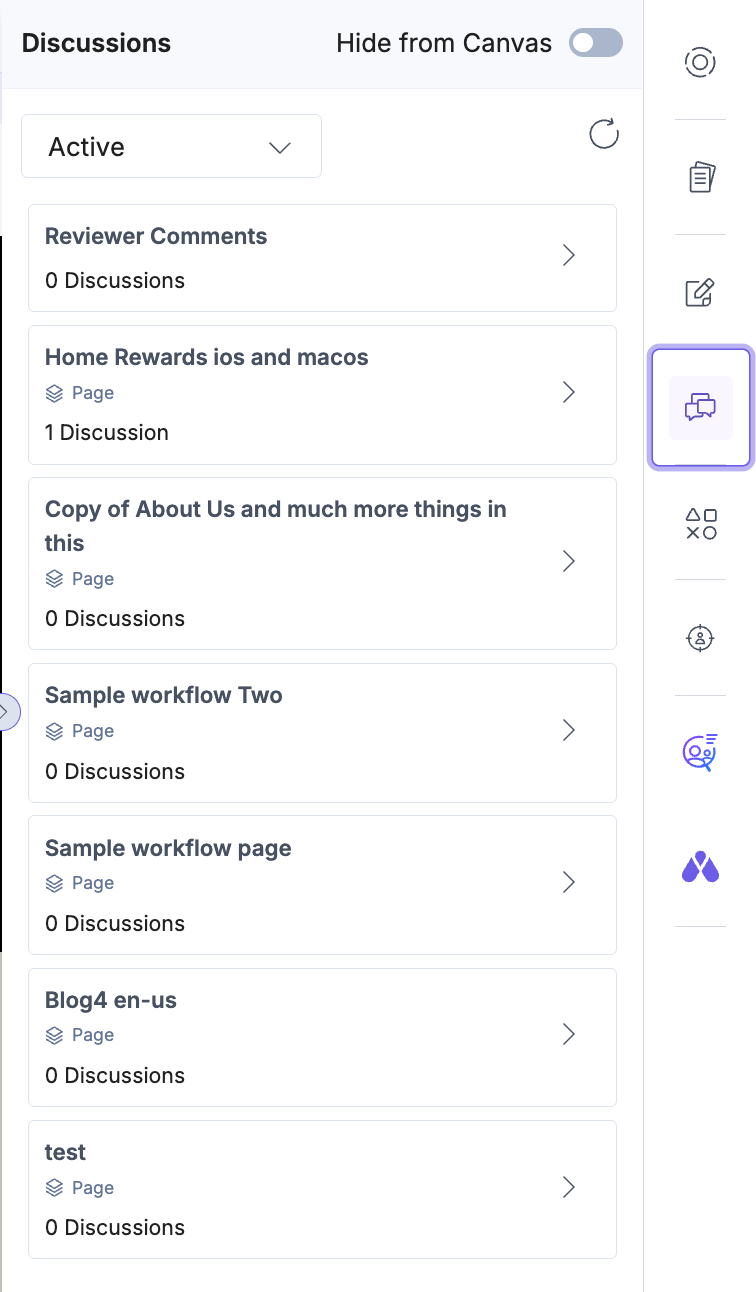 Discussions Panel overview Discussions Panel overview