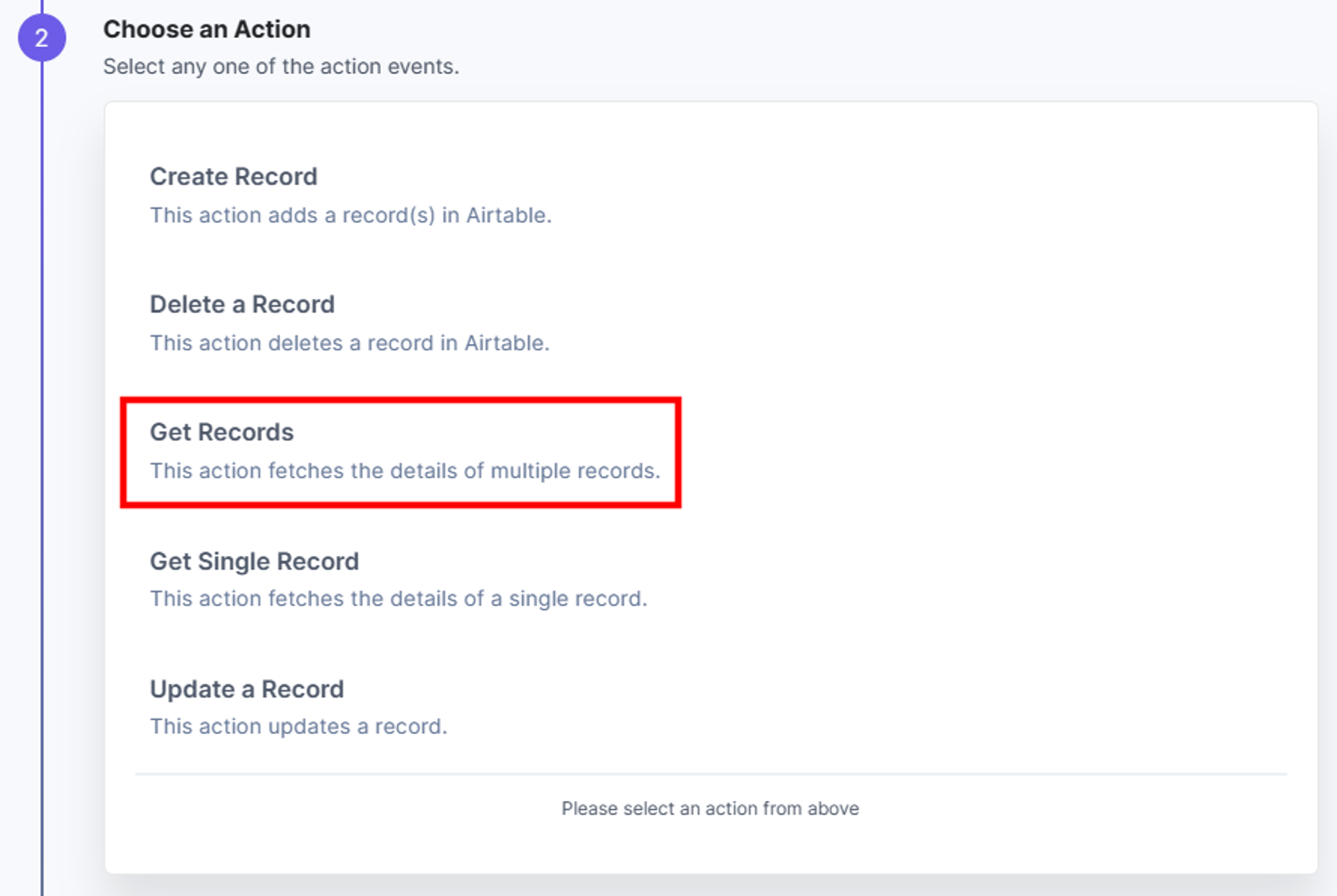 Select_the_Get_Records_Action
