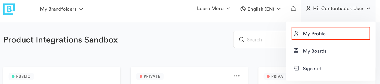 Brandfolder-Retreive-Credentials-My-Profile