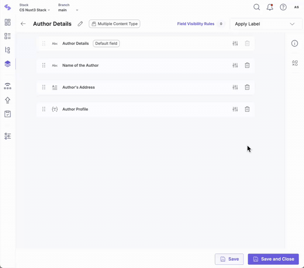 Embedding Entry Example