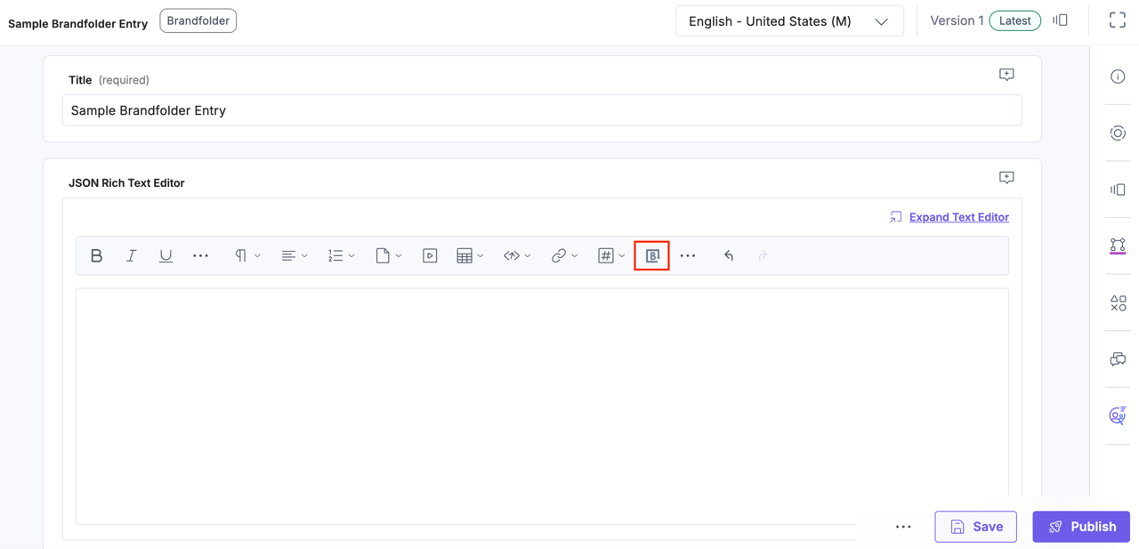 Brandfolder-JSONRTE-Sample-Entry