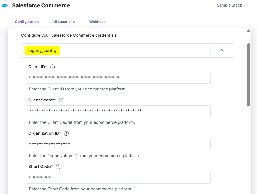 Salesforce-Commerce-Legacy-Configuration