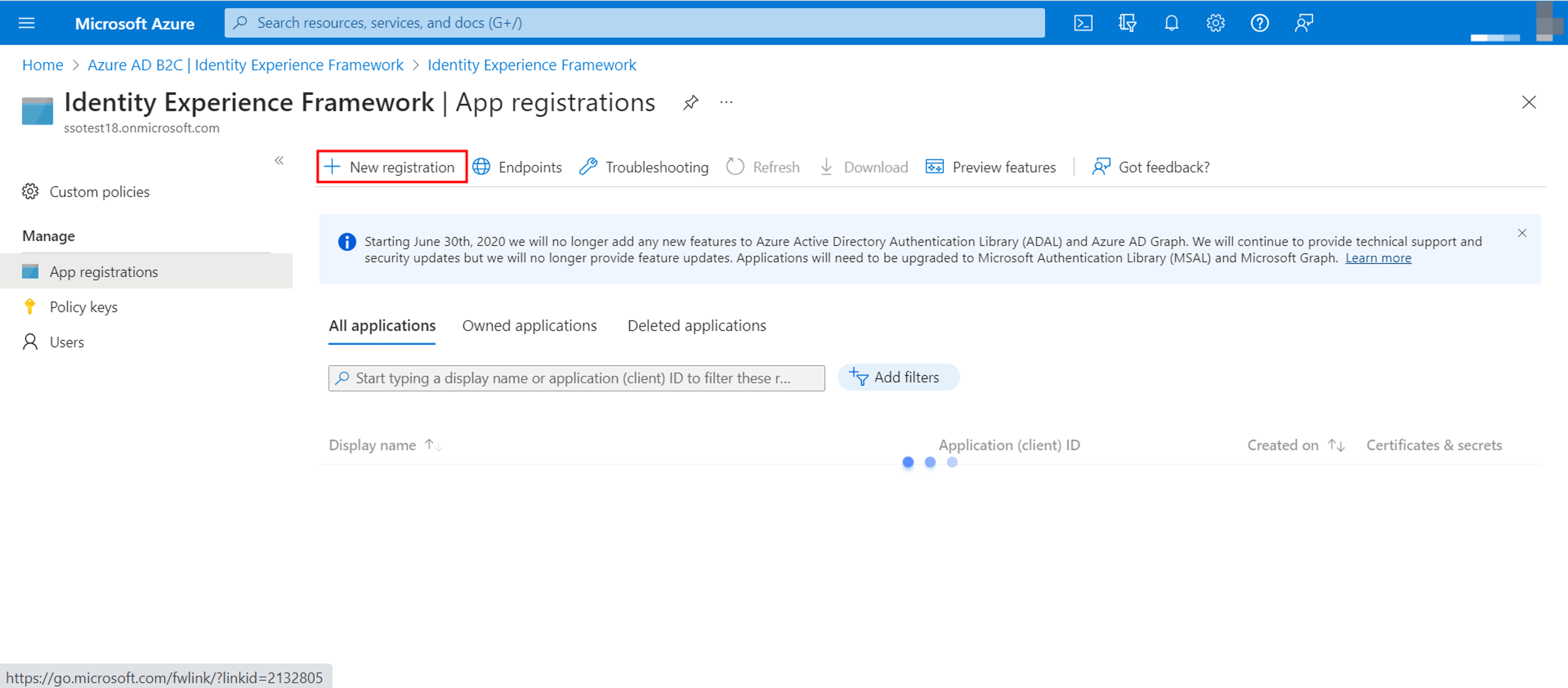 Azure-AD-B2C-app-registration