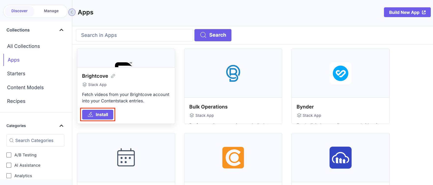 Brightcove-App