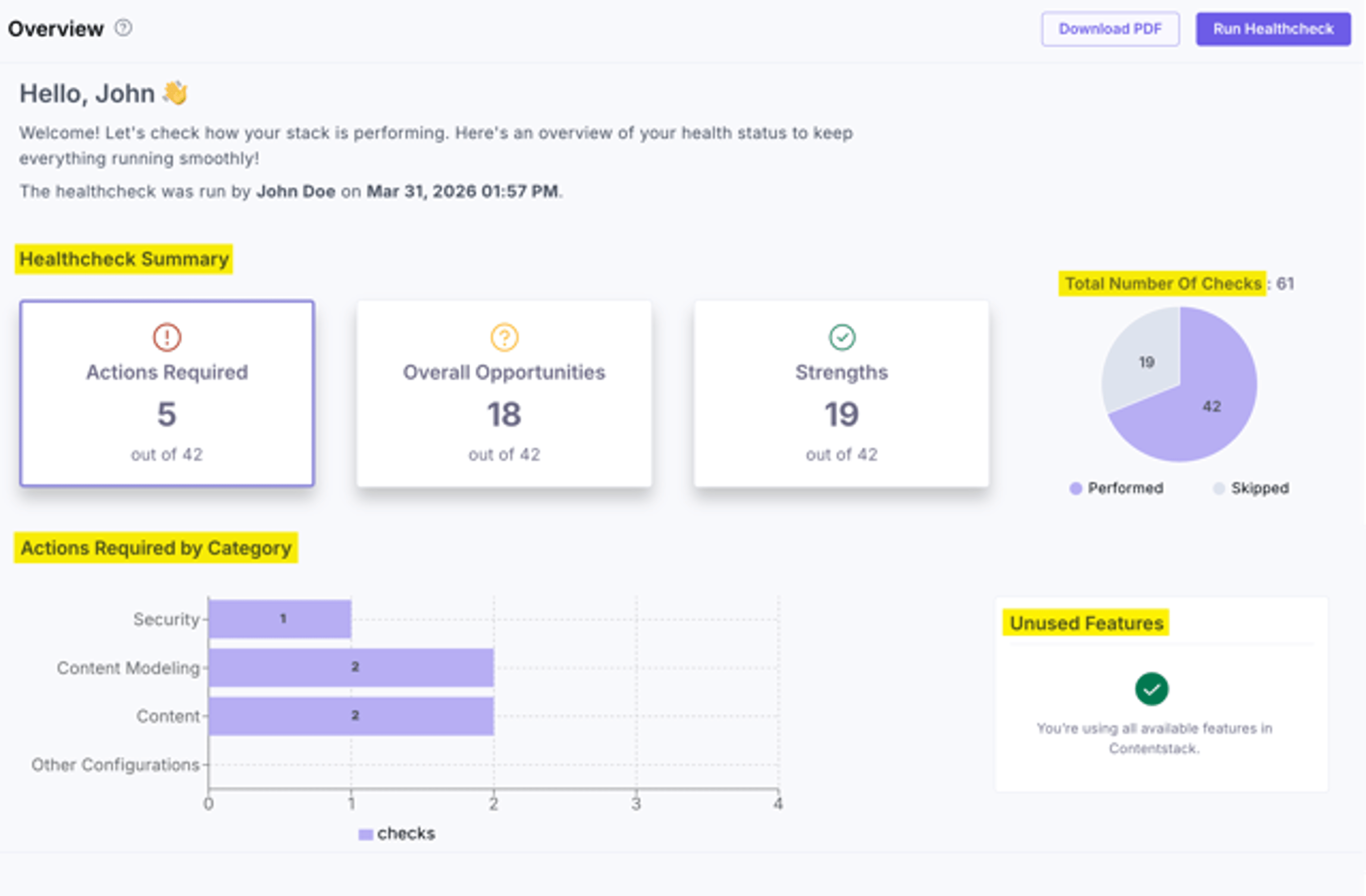 Healthcheck-Overview-Summary