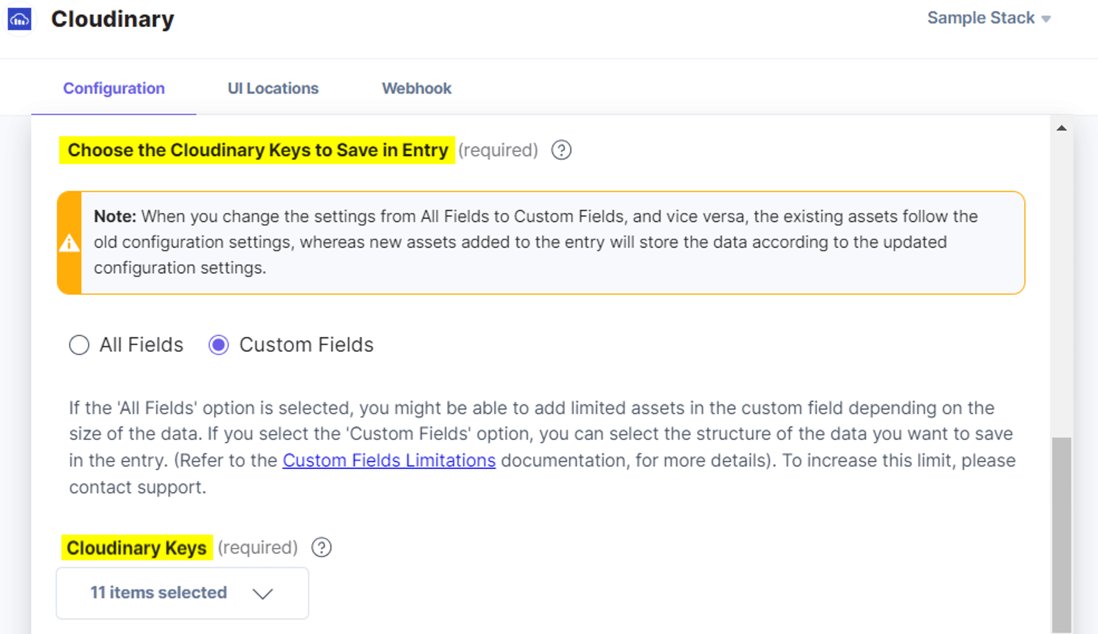 8-Cloudinary-Configuration-Save-In-Entry