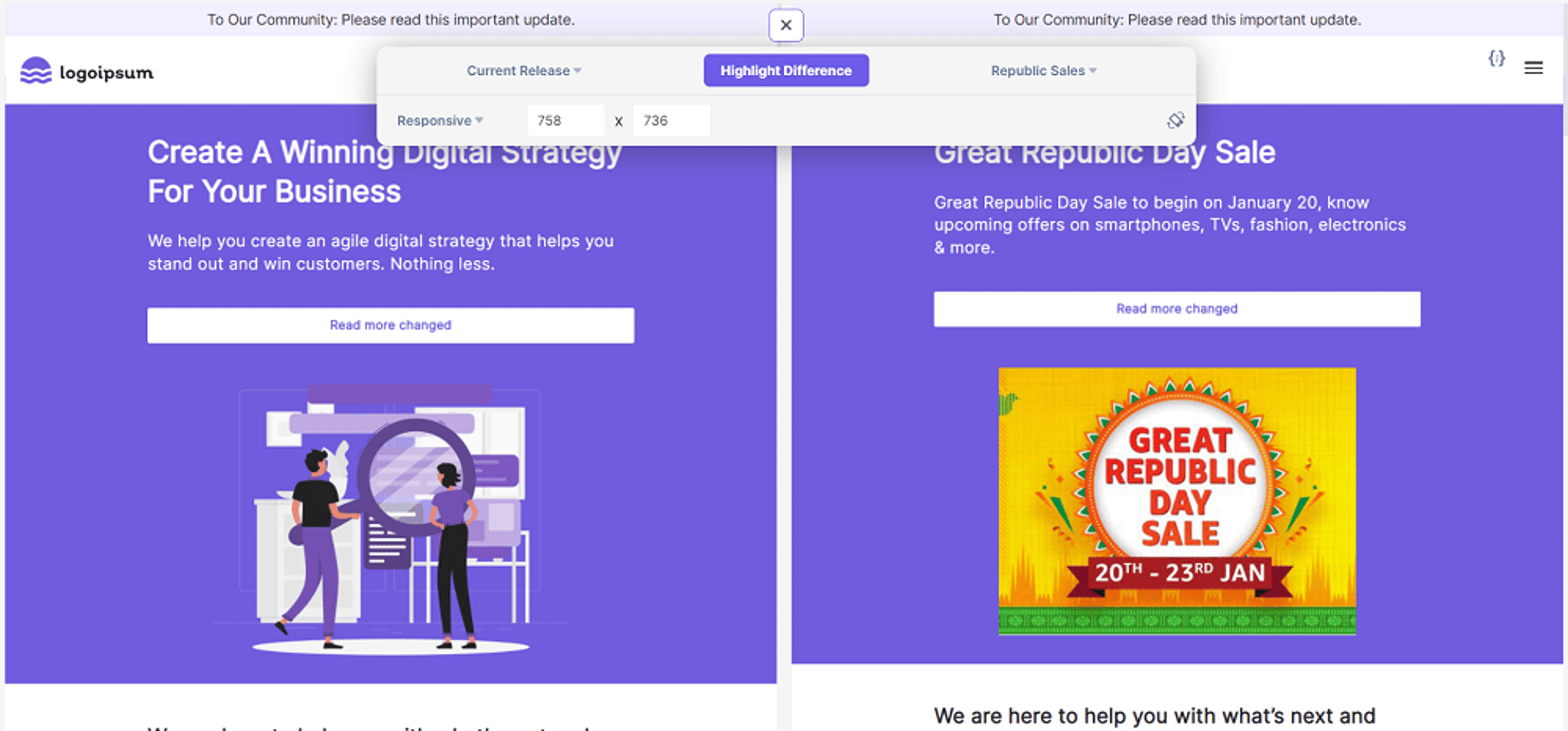 Release-Preview-Timeline-Compare-Websites