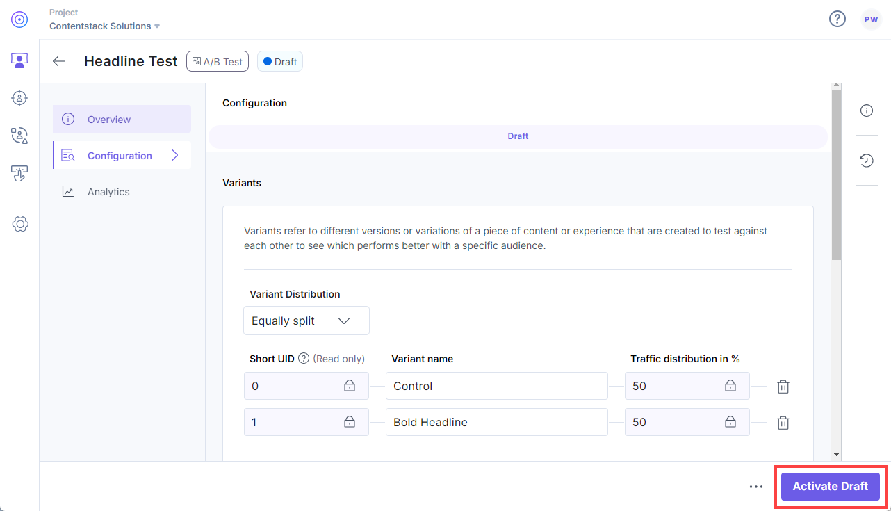 23 - Getting Started with Contentstack Personalize with A B Testing.png