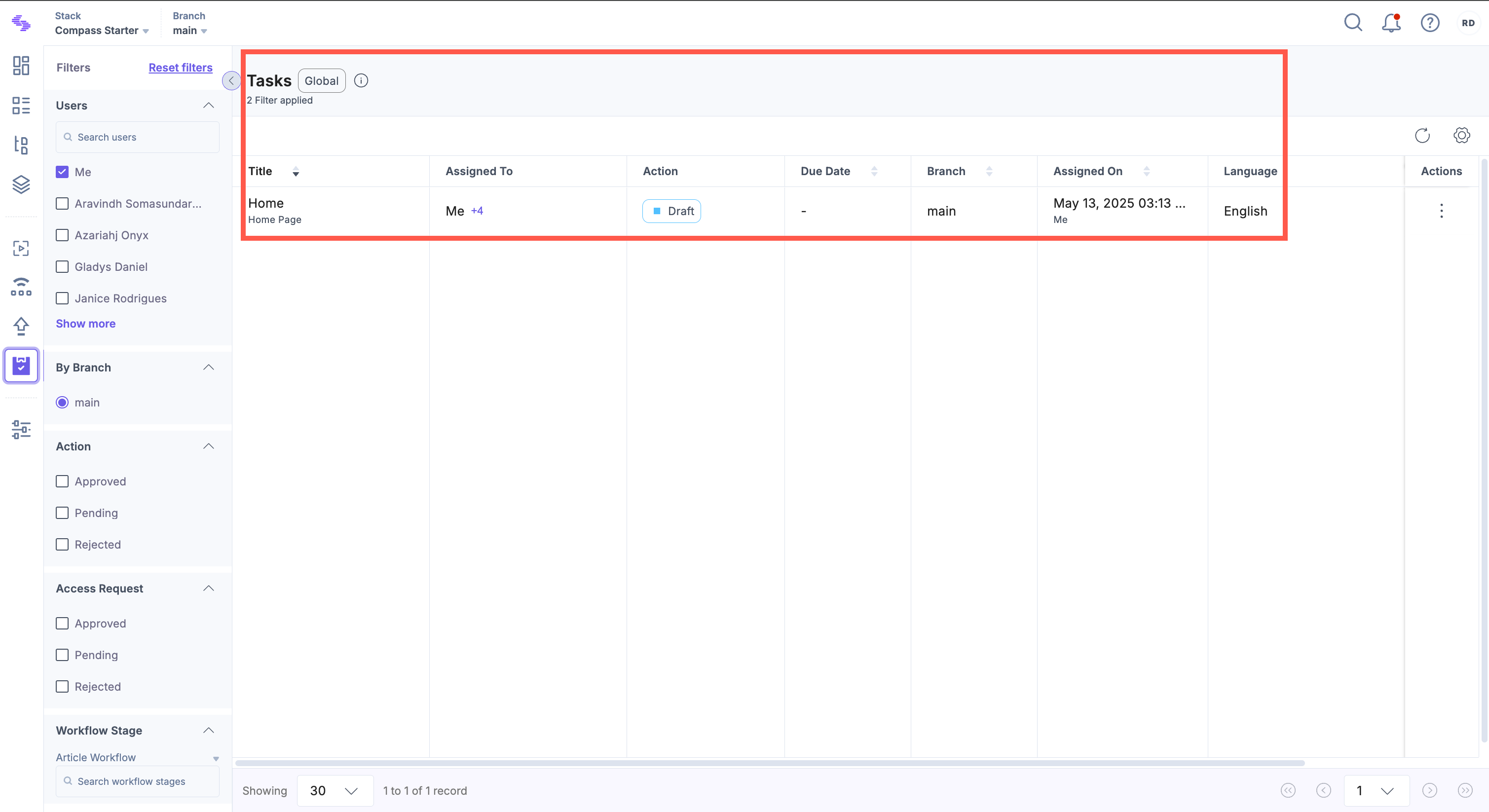 About Workflow Stages