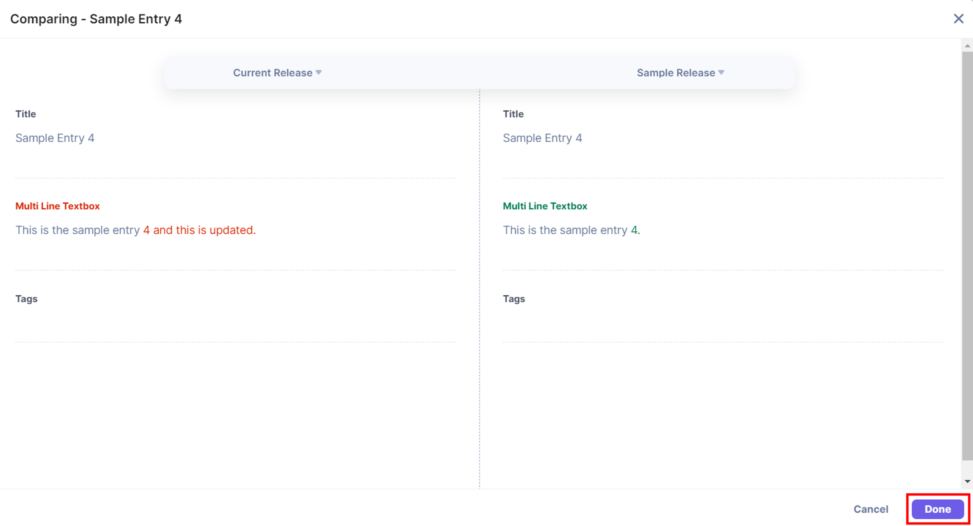 Release-Preview-Timeline-Entry-Compare-Highlights