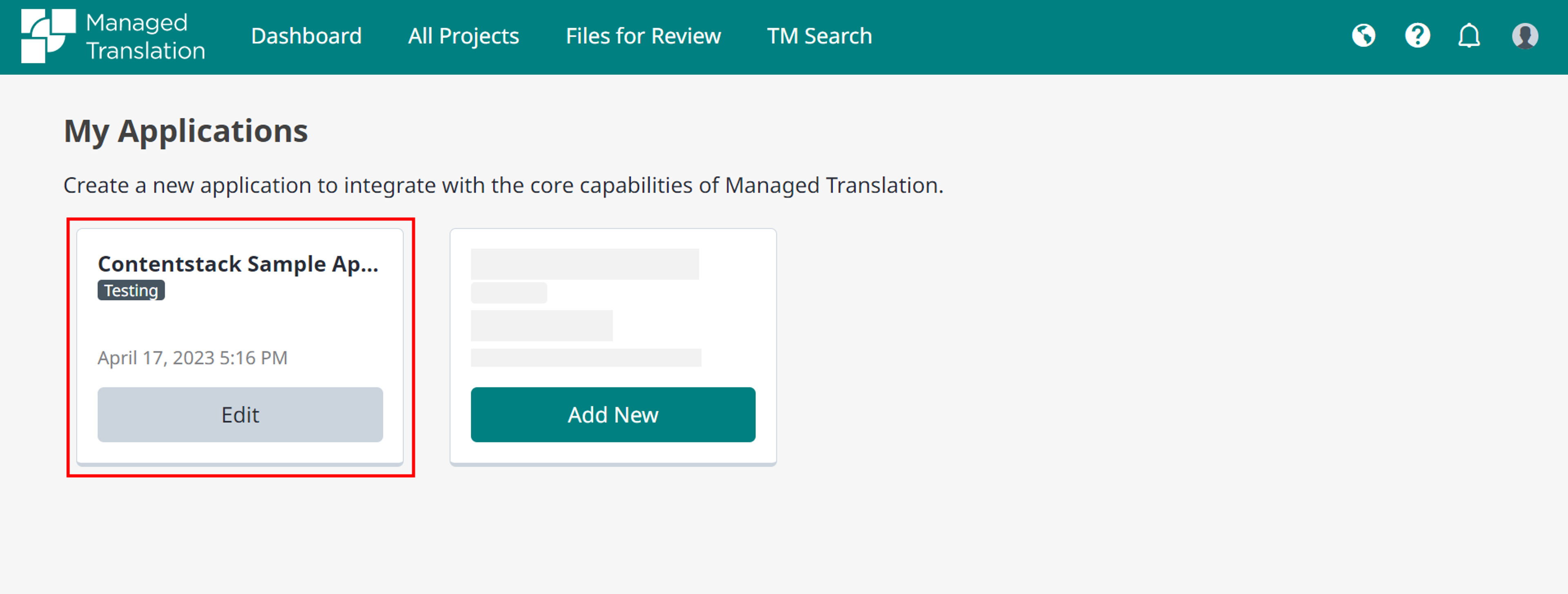 Trados-Contentstack-Sample-Application