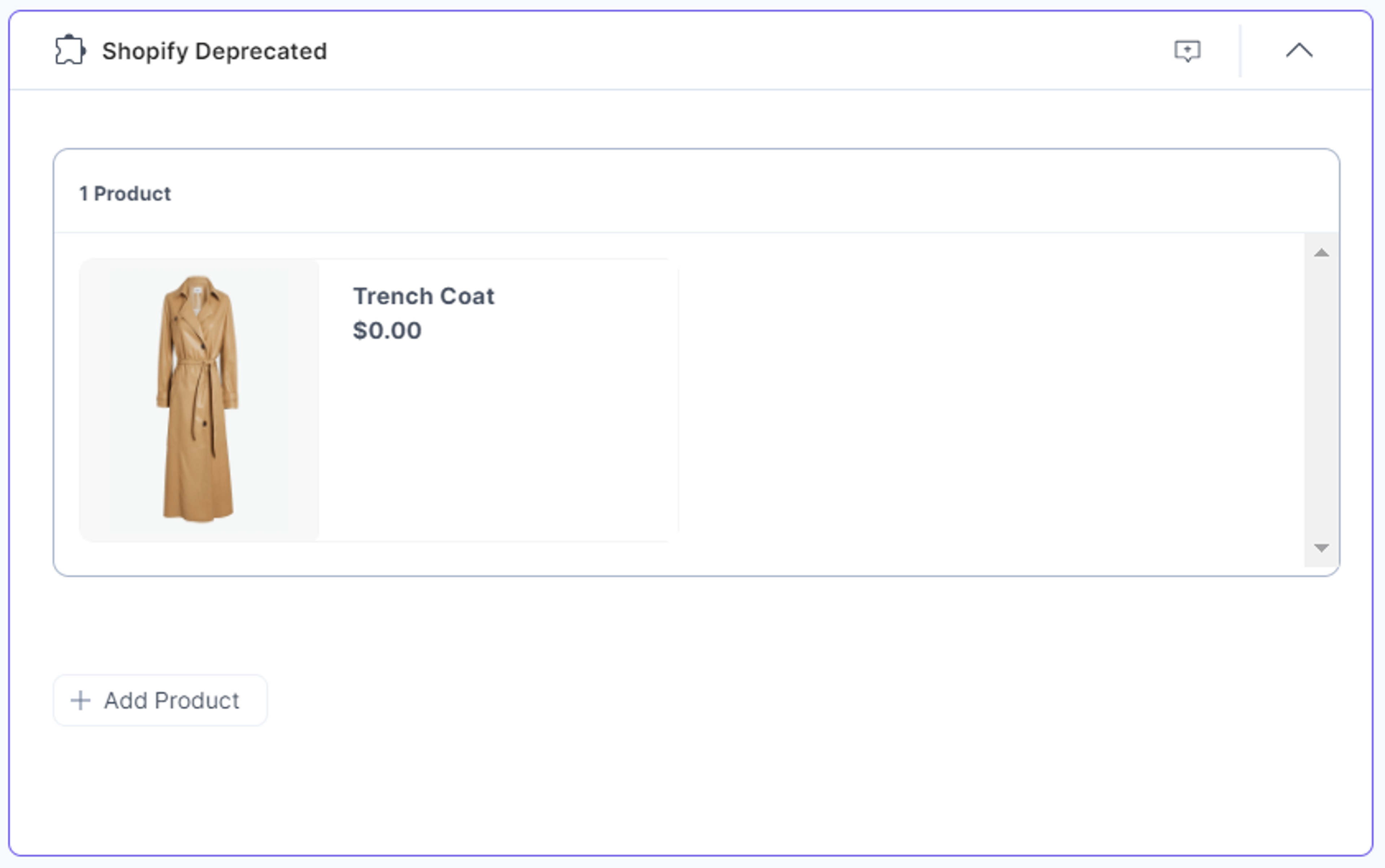 Shopify-Deprecated-Product-Added
