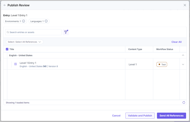 Publish an Entry | Contentstack