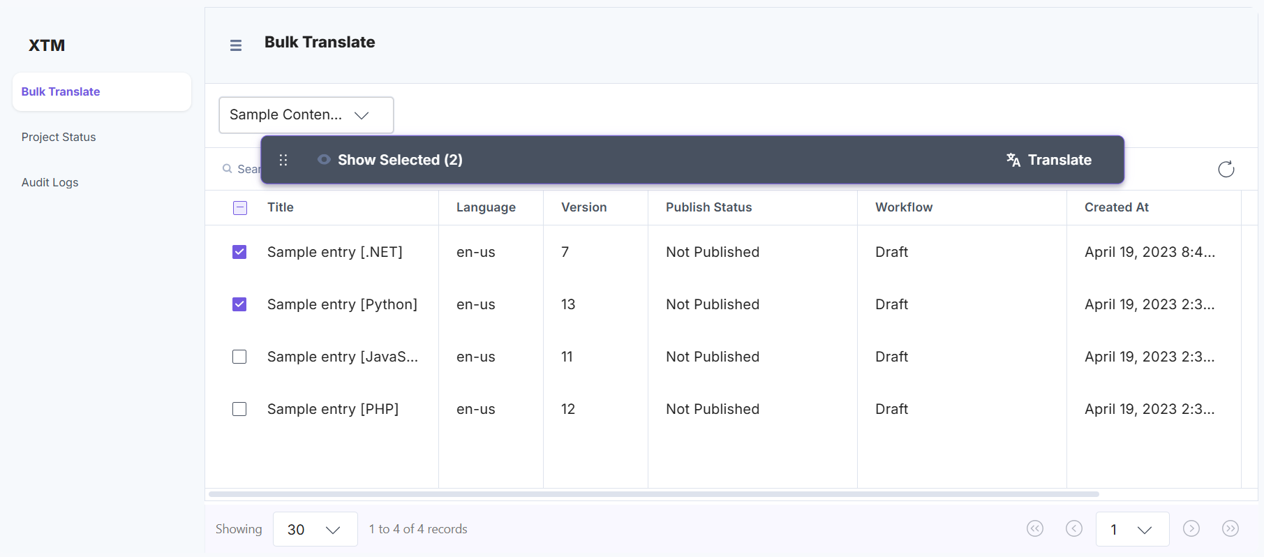XTM-Full-Page-Bulk-Translate-Select-Entries
