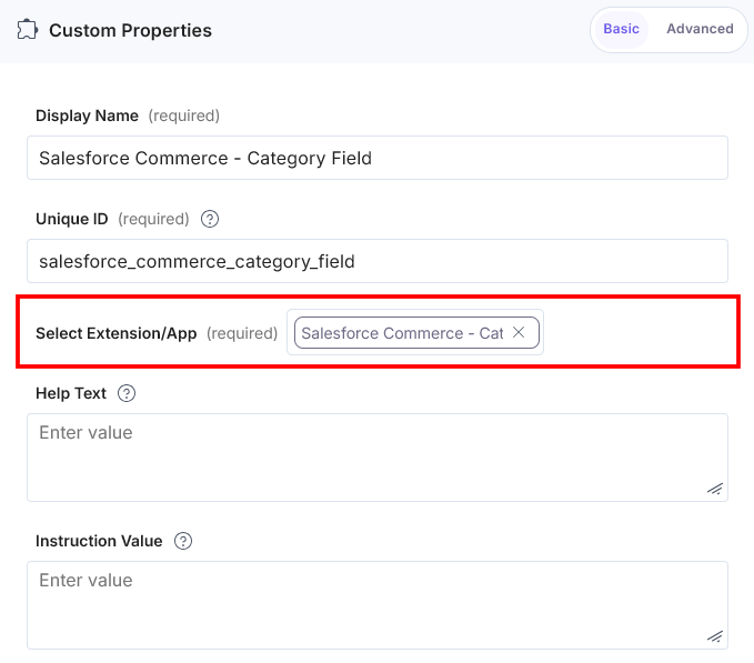 Salesforce-Commerce-Added-Category-In Custom-Field