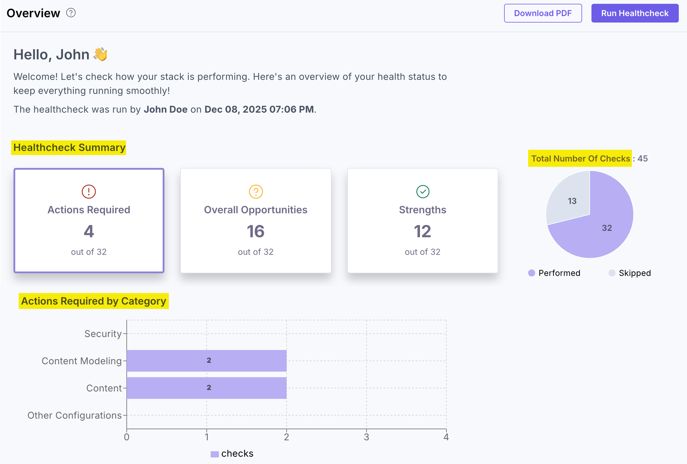 Healthcheck-Overview-Summary