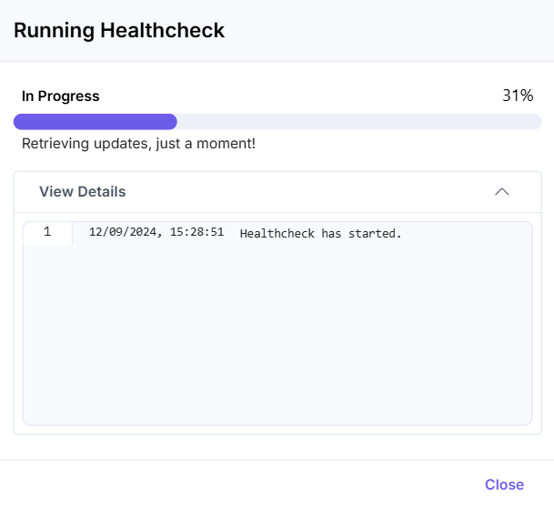 Healthcheck-ReRun-Dialog-Box