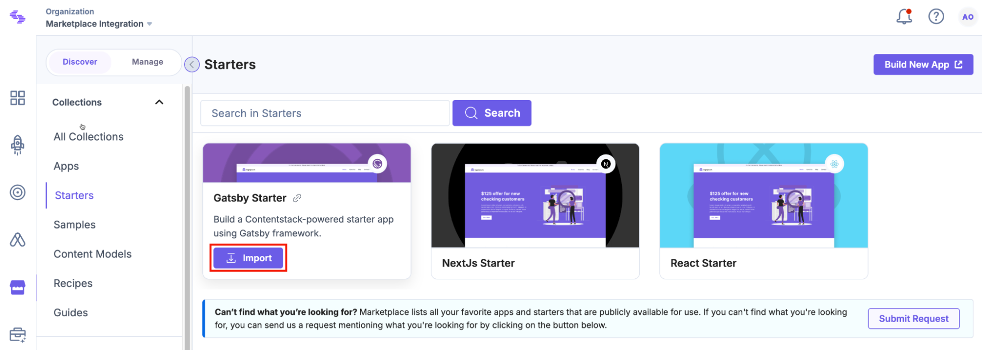 Importing-A-Starter-Import