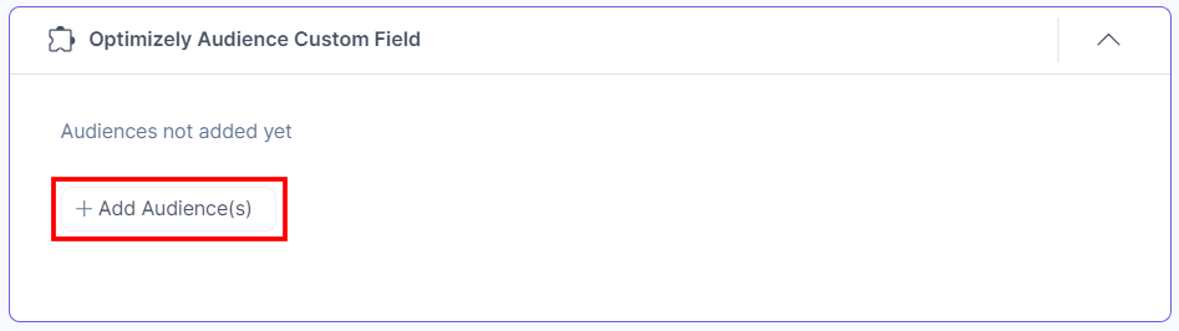 Optimizely-Audience-Add-Button