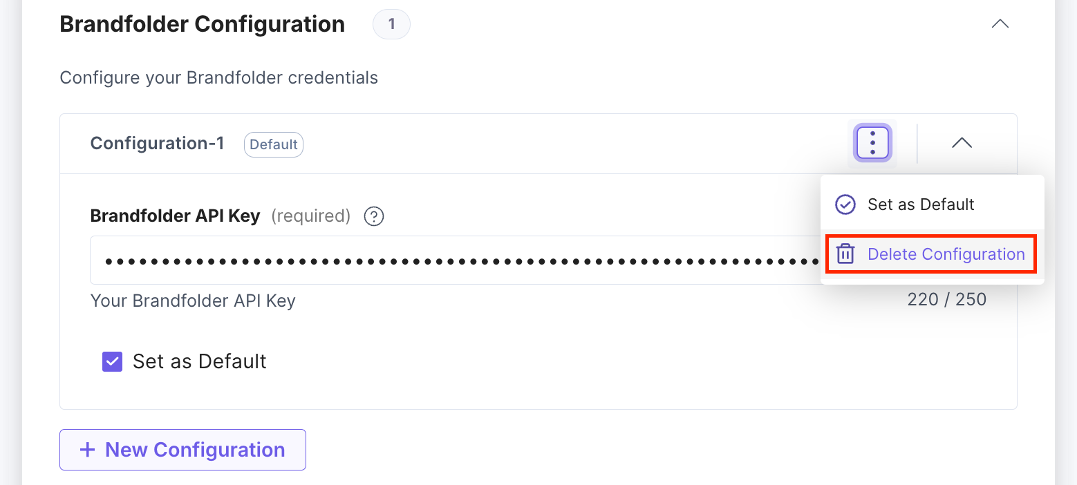 Brandfolder-Configuration-Delete