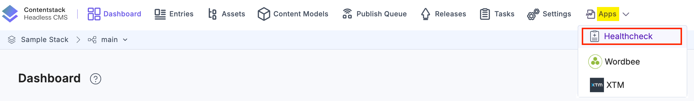 Healthcheck-Full-Page-App