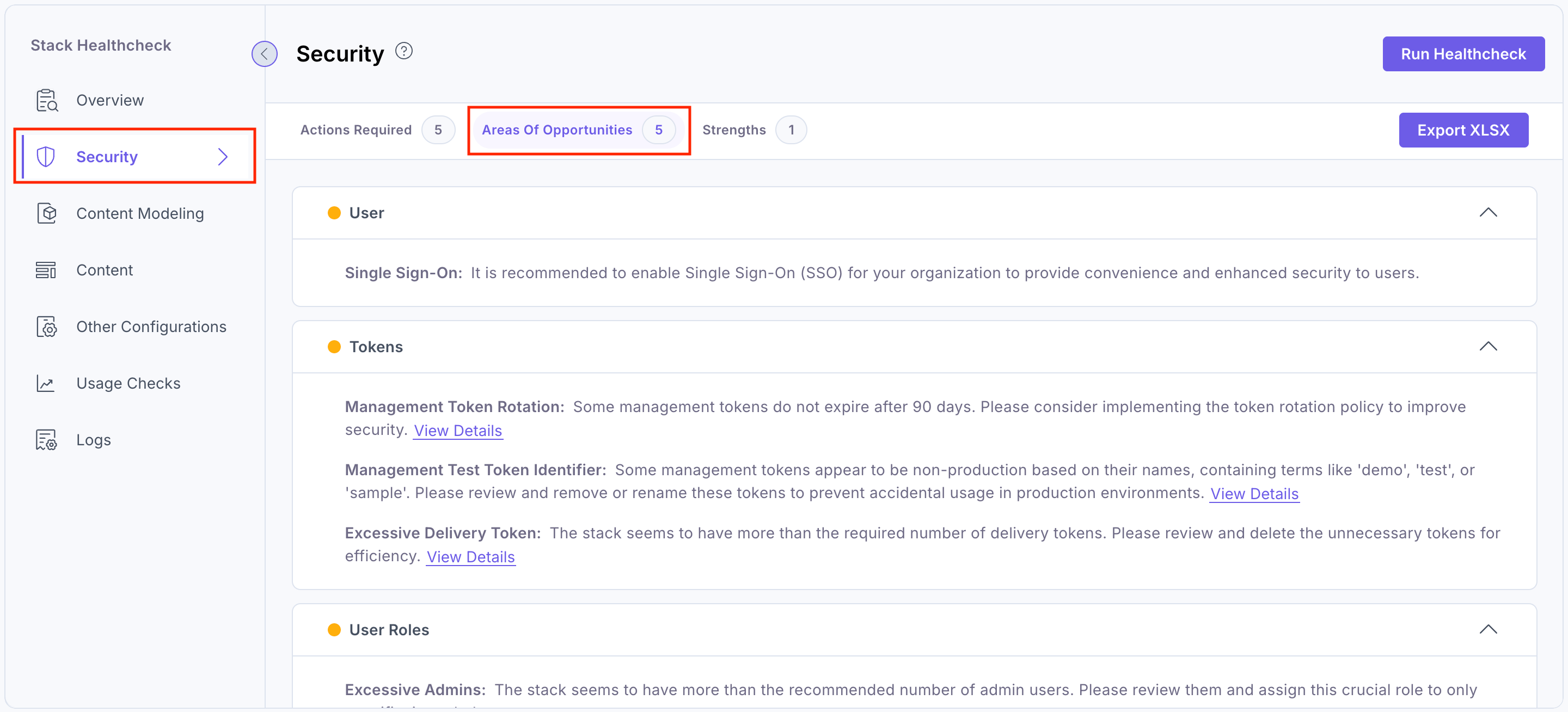 Healthcheck-Security-Areas-Of-Opportunities