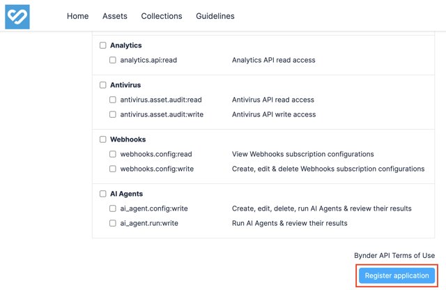 Bynder-Get-Credentials-Register-Application