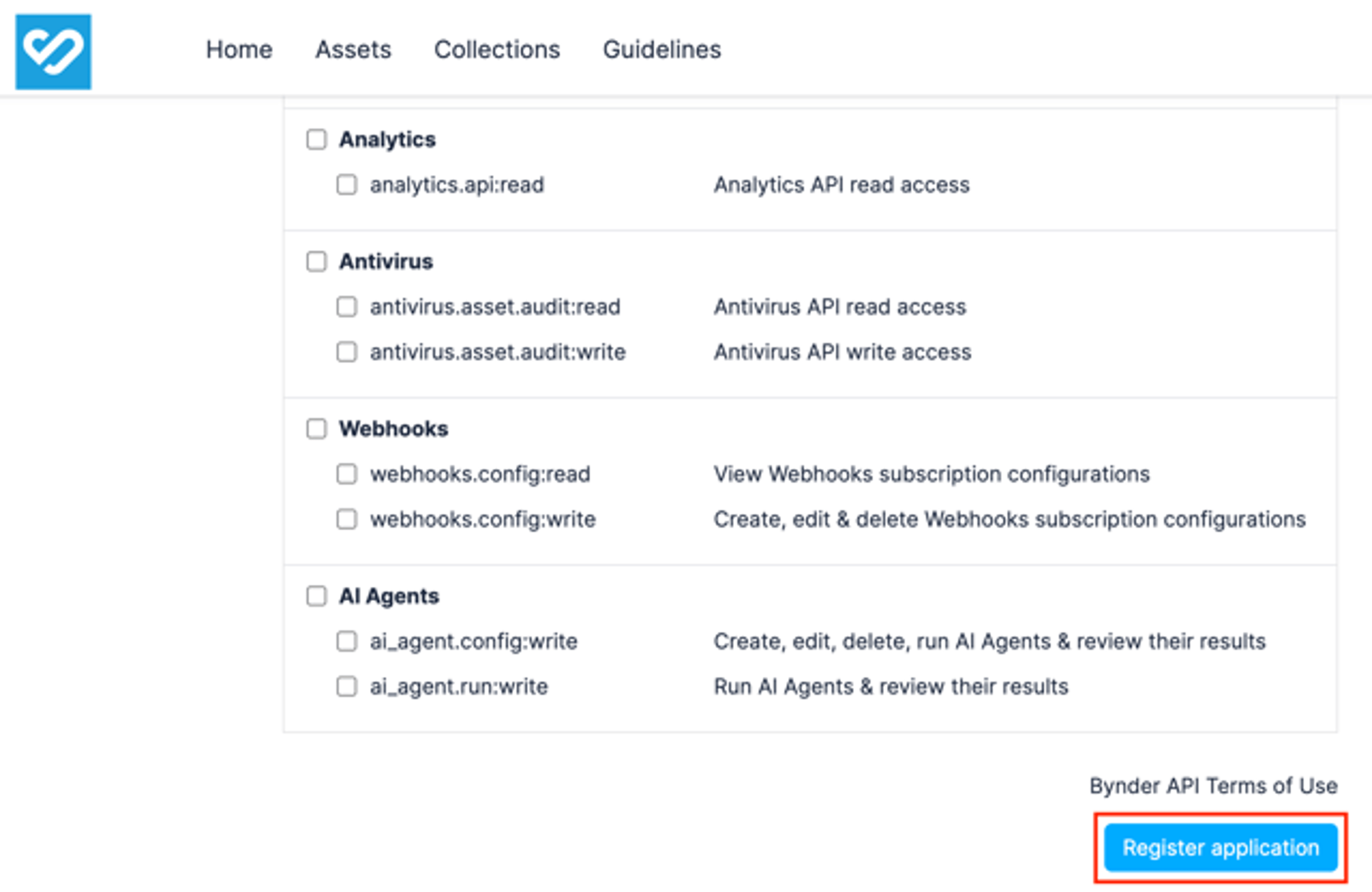Bynder-Get-Credentials-Register-Application