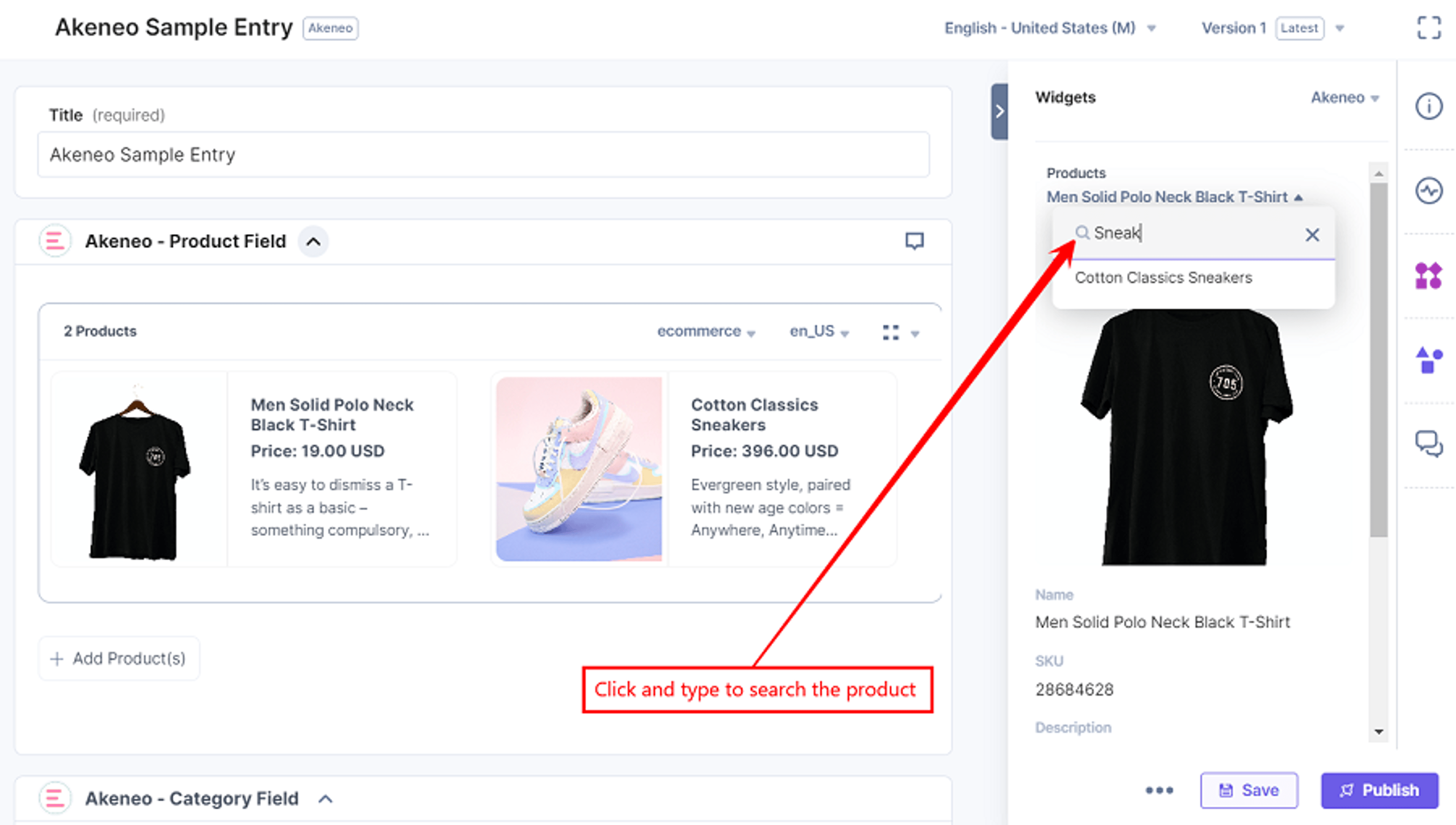 Akeneo-Products-Sidebar-Widget-Search