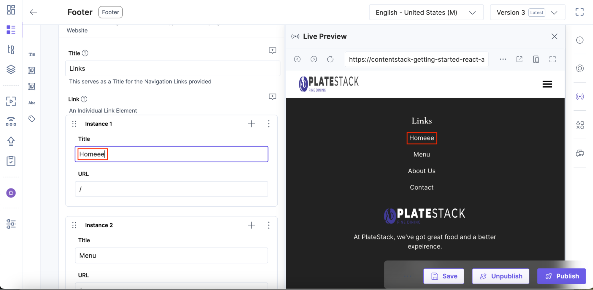 8. Instantly view changes made to a field value in the Live Preview..png