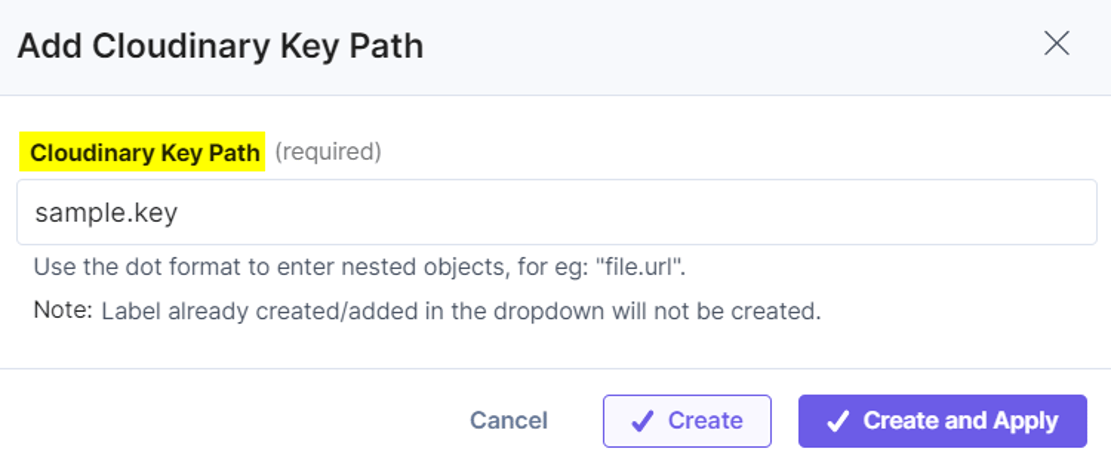 10-Cloudinary-Configuration-Add-New-Key-Path-Modal
