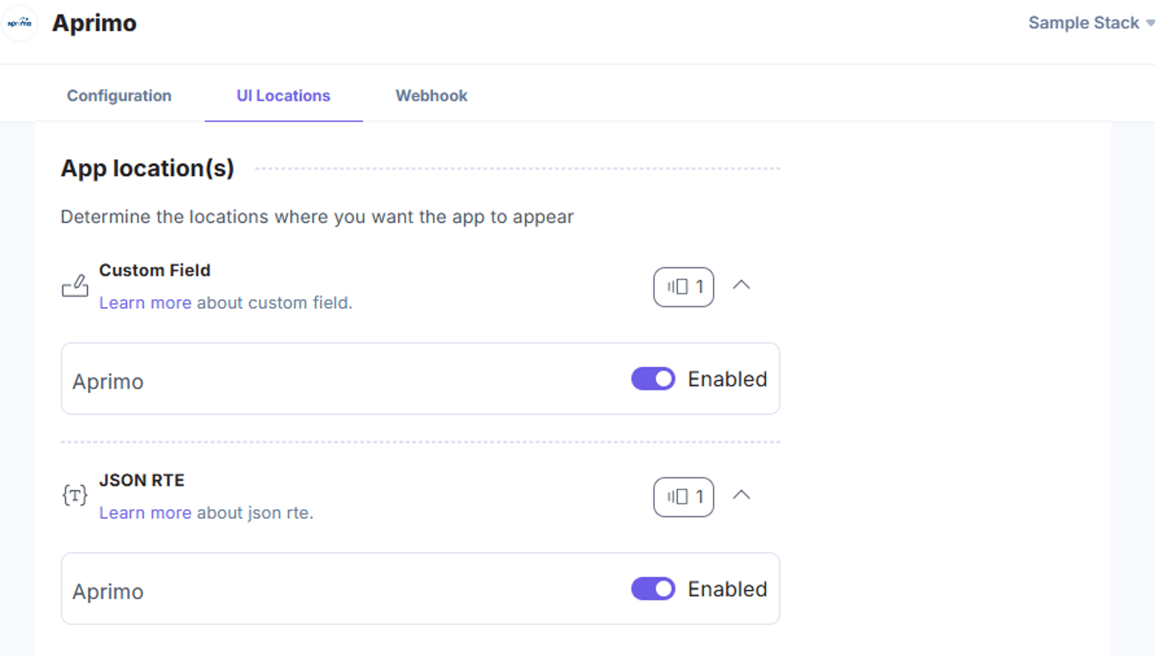 Aprimo-UI-Locations