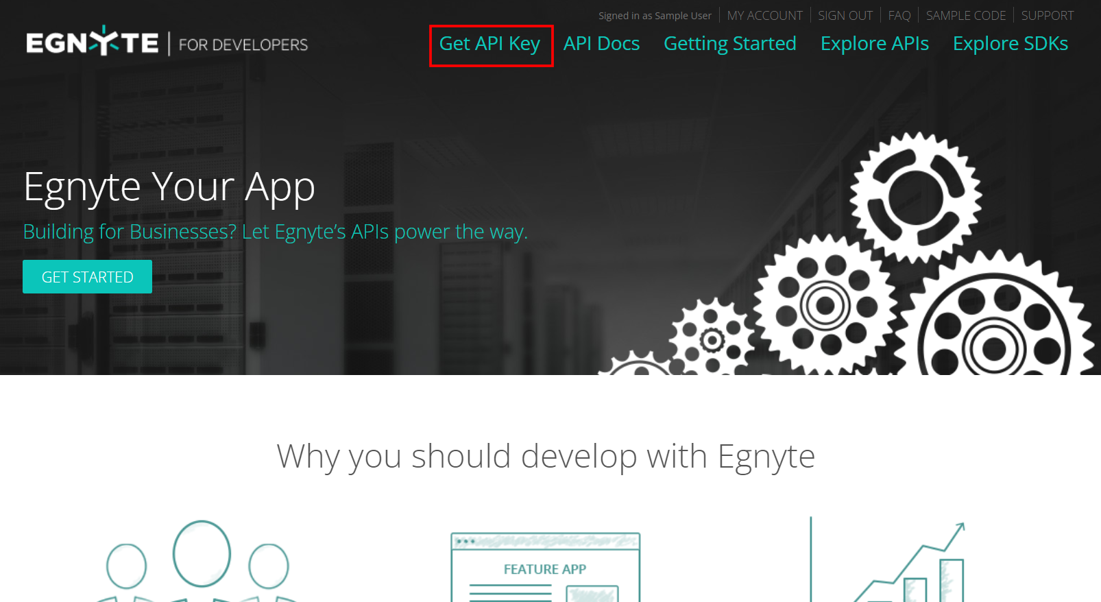 Egnyte-Get-API-Key