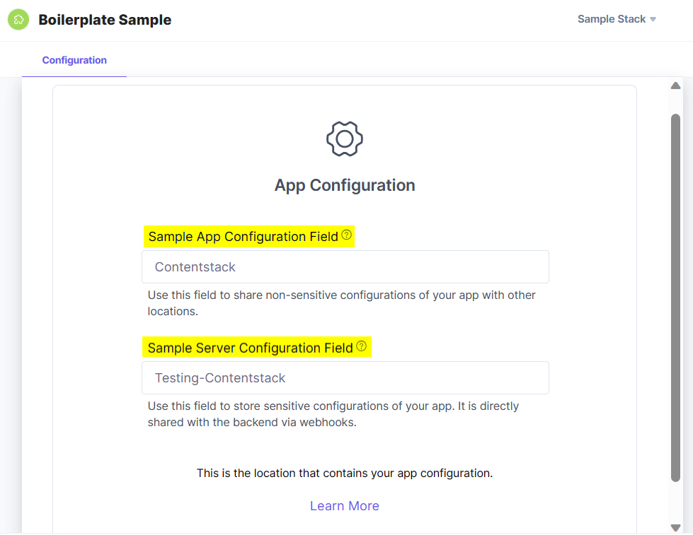 Sample_App_Server_Configuration