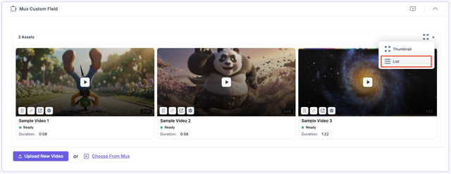 Mux-Custom-Field-View-Options