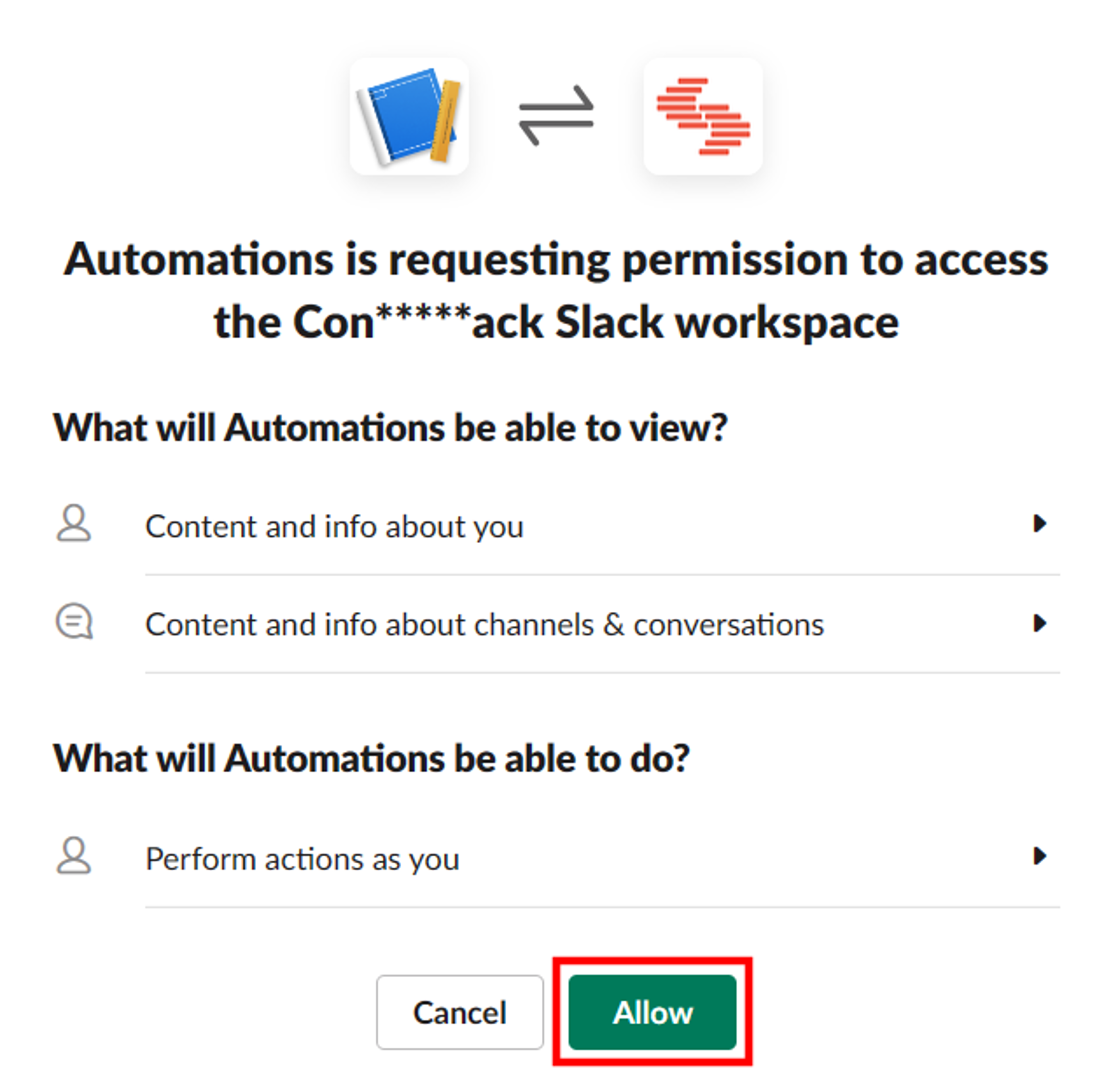 Allow-Access-Slack