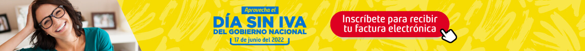 Banner Día sin IVA 2021 Registro - Homecenter