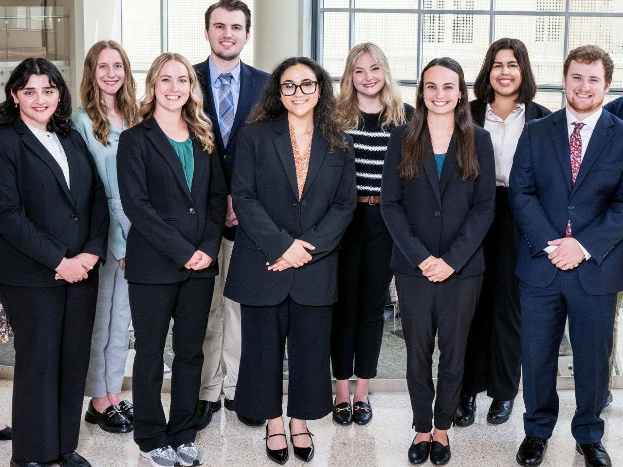 Group photo of medical students