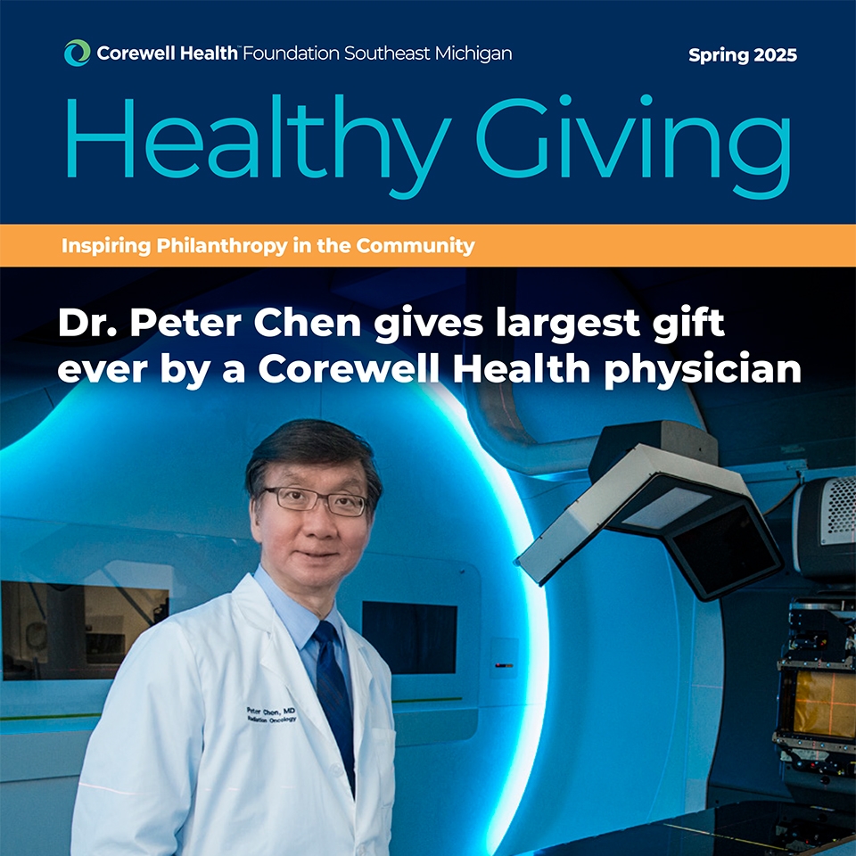 Healthy Giving, Spring 2025 issue cover.