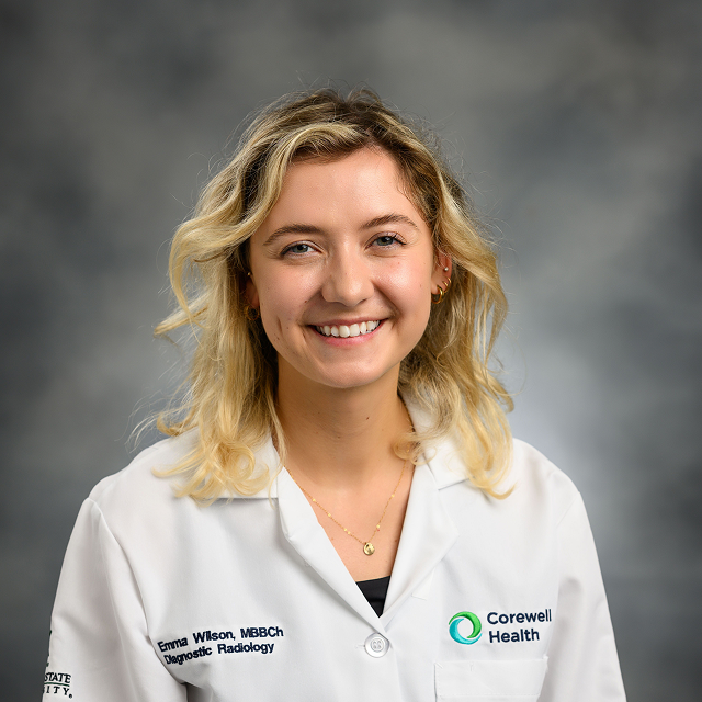 Portrait of Emma Wilson, MBChB