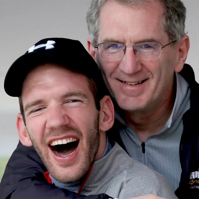 Portrait of Jeff and Johnny.