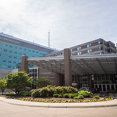 Exterior of Corewell Health Butterworth Hospital