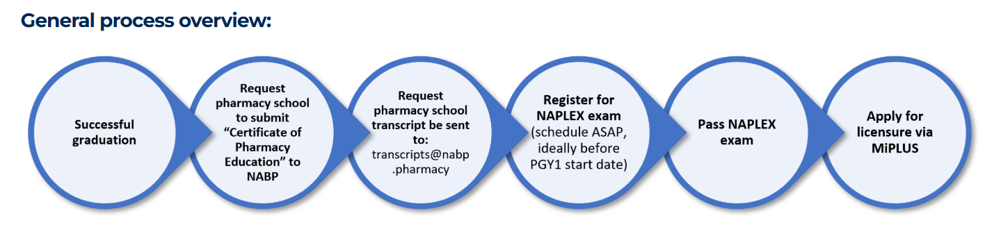 graphic of the process overview