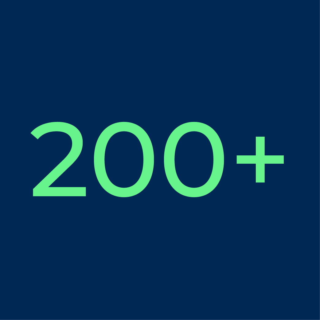 200+ patients