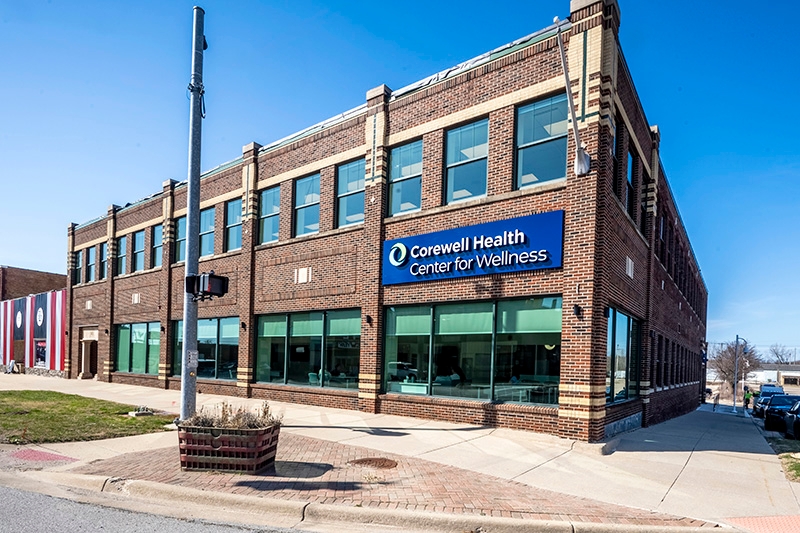 Photo of the Center for Wellness building