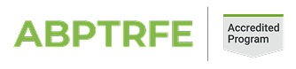 ABPTRFE Accredited Program logo