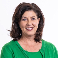 Portrait of Julie Elliott.